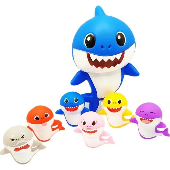 Набір іграшок для ванни "Baby Shark" (7 шт)