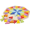 Головоломка Восьмиугольник, New Classic Toys, деревянная, 72 части, арт. 10515