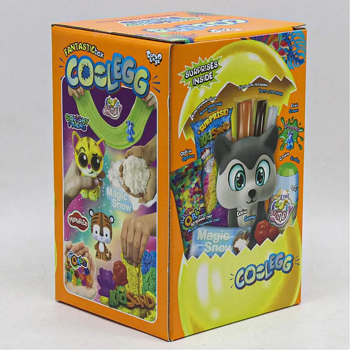 Креативное творчество "Cool Egg" яйцо малое CE-02-01,02,03,04,05 DANKO (Нас9384)