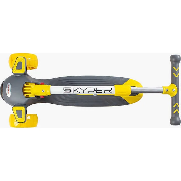 Самокат 5в1 "Skyper" J-69300 (6) колеса PU 125х40мм зі світлом, музика та підсвічування платформи, с ДОП. КОЛЕСАМИ, захисний бампер, в коробці
