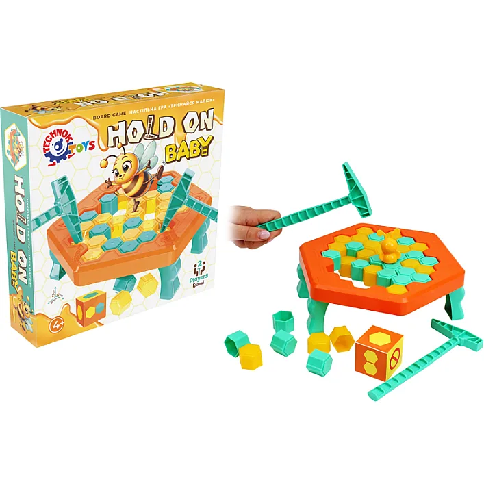 Настольная игра балансир "Держись малыш Пчелка" 9741 ТЕХНОК (Тех9741)