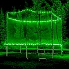 Батут THUNDER OUTSIDE PRO с наружной сеткой 12 футов 366 см черно-голубой
