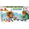 Конструктор LEGO DUPLO Town Автомобили для гонок и пилоты команд Формулы-1, 70 деталей (10445)