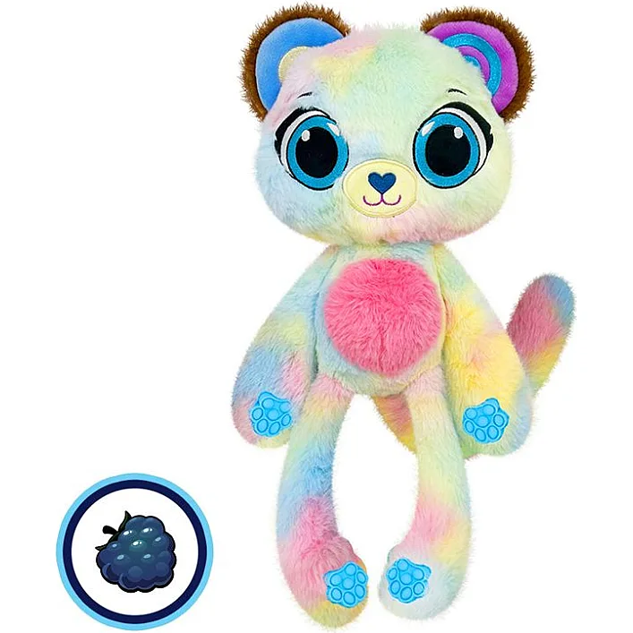 М’яка іграшка з ароматом "Bubble Pops міні. Чорничне медвежа" (20 см)