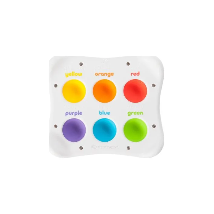 Сенсорная игрушка Fat Brain Toys Dimpl Duo Цвет Форма Брайль (F208EN)