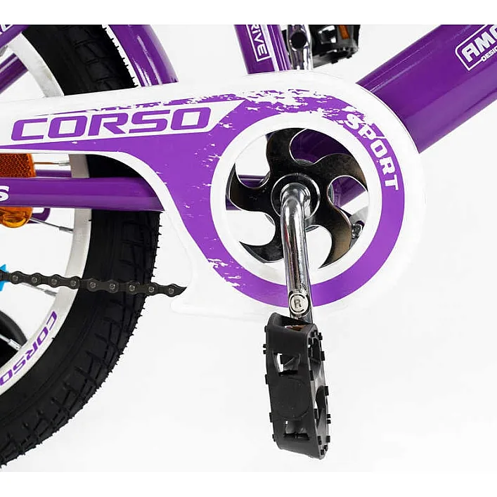 Велосипед 16" дюймов 2-х колесный "CORSO" MAXIS CL-16044