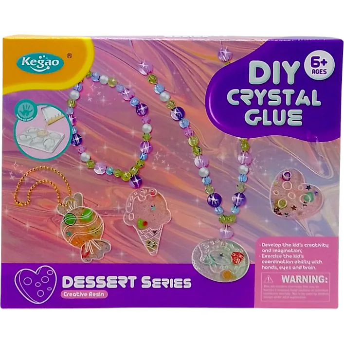 Игровой набор "Создай украшения: Десерт" DIY Crystal Glue
