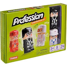 Конструктор с фигурками "Profession" 71658, 8 персонажей, 24 детали