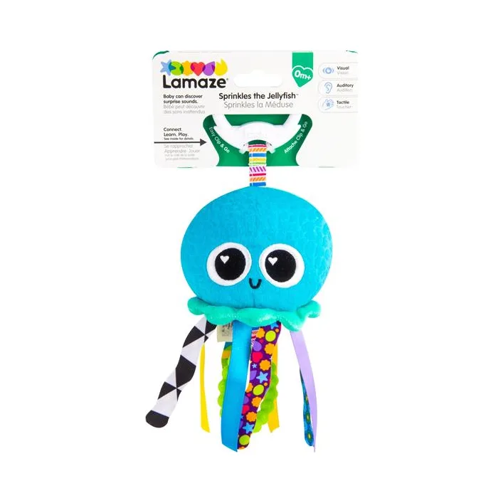 Мягкая игрушка-подвеска Lamaze Медузка с прорезывателем (L27194)