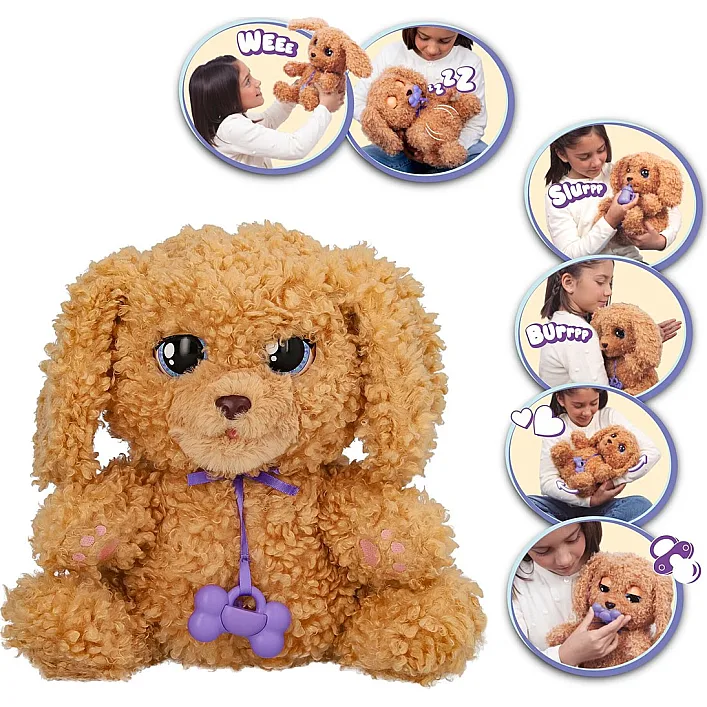 Интерактивная игрушка 921153IM BABY PAWS – ИГРАТЕЛЬНАЯ ЩЕНКА ЛАБРАДУДЛЯ (с аксес.) (Мяк4965)