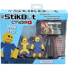 Игровой набор для анимации Stikbot – Студия