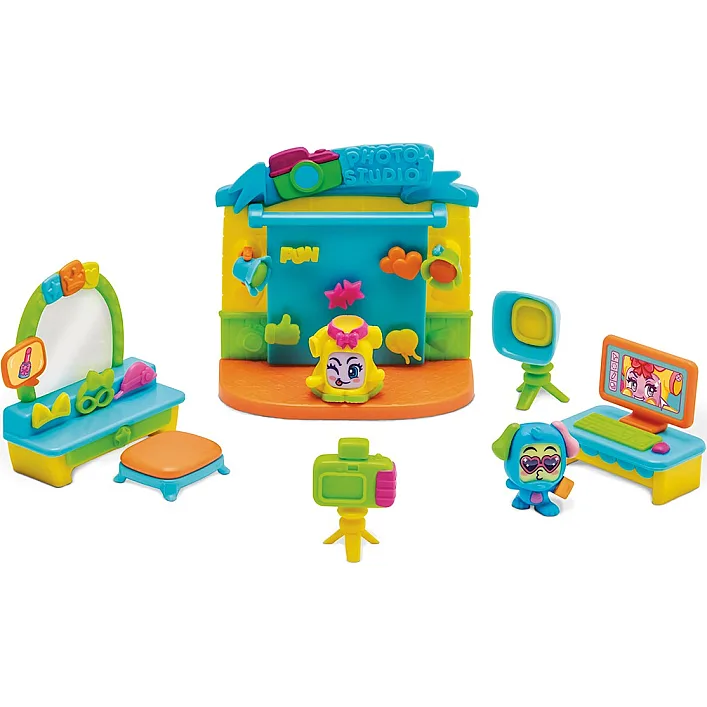 Ігровий набір MOJI POPS серії «Box I Like» – ФОТОСТУДІЯ PMPSV112PL60 2 фігурки, аксесуари (Дів6248)