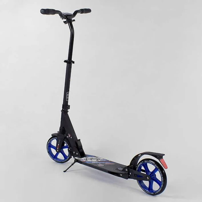 Самокат алюминиевый 73193 (4) Best Scooter, d колес - 20см, колеса PU, 2 аммортизатора, в кор-ке