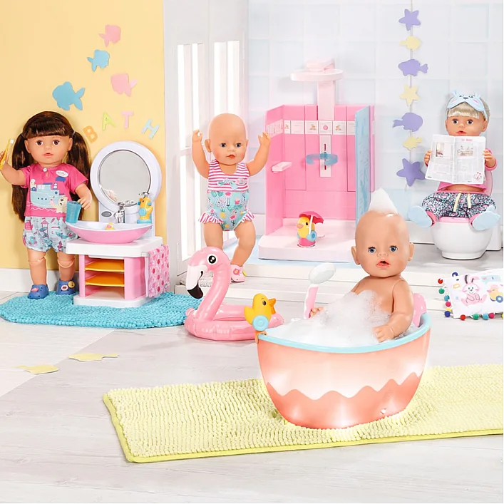Автоматическая ванночка для куклы Baby Born – Легкое купание