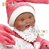 Пупс, серия SOFT DOUDOU, в коралловой одежде в коробке, 26см, Nines d`Onil (04323)