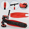 Самокат-велобег 3в1 трехколесный BS-71899 (4) Best Scooter, 3 колеса PU со светом, сидение, амортизаторы, родительская ручка
