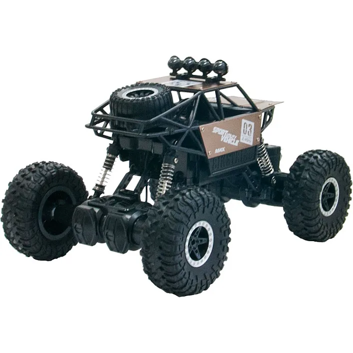 Автомобіль OFF-ROAD CRAWLER з р/к - SUPER SPEED (матовий коричн., акум. 4.8V, метал. корпус, 1:18)