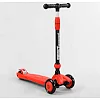 Самокат-велобег 3в1 трехколесный BS-71899 (4) Best Scooter, 3 колеса PU со светом, сидение, амортизаторы, родительская ручка