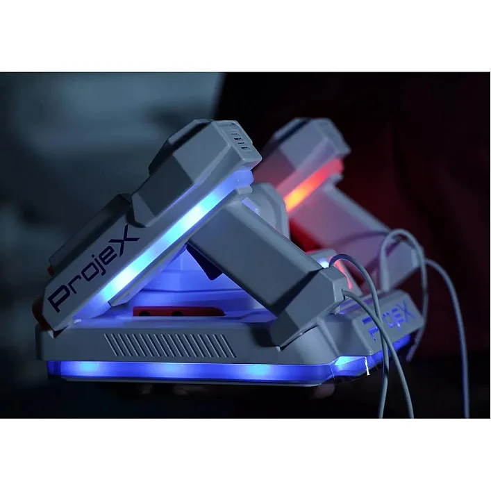 Игровой набор для лазерных боев Проектор LASER X ANIMATED (2 игр. бластера, 3 слайда-цели) (Збр5260)