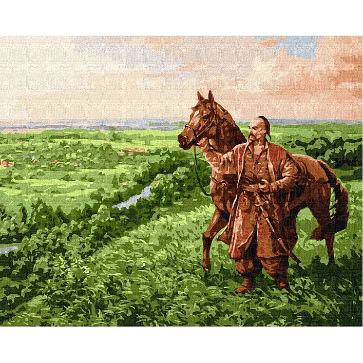Картина по номерам "Козацкий дух" ★★★★★
