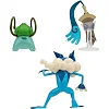 Набор игровых фигурок Pokemon W19 - Хонэдж, Бульбазавр, Фрогадир