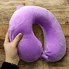 Подушка-подголовник аниме "Куроми", 30 см (фиолетовый)