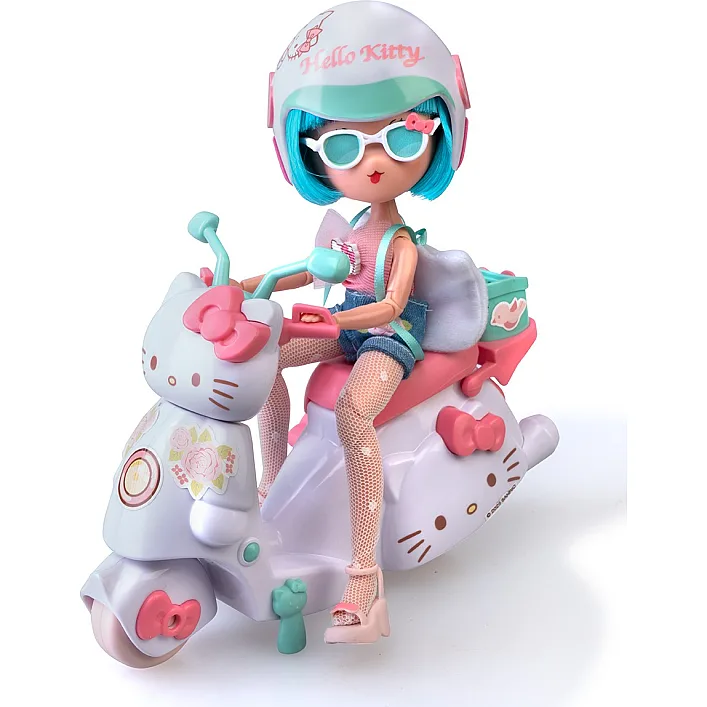 Игровой набор 4SF Manga Dolls серии Hello Kitty – Красотка Пинк на скутере