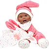 Пупс, серия SOFT DOUDOU, в коралловой одежде в коробке, 26см, Nines d`Onil (04323)