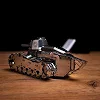 Коллекционная модель-конструктор Metal Time Nimble Fighter Танк Renault FT-17 механический (MT010)