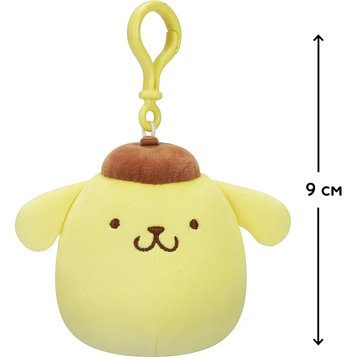 М'яка іграшка на кліпсі SQUISHMALLOWS серії "Хелоу Кітті" - ПОМПОМПУРІН (9 cm)
