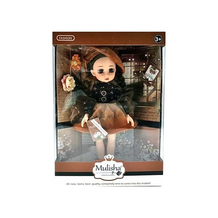 Кукла "Emily" "Mulisha" с аксессуарами QJ105A р.34*8*24см (Лял0473)