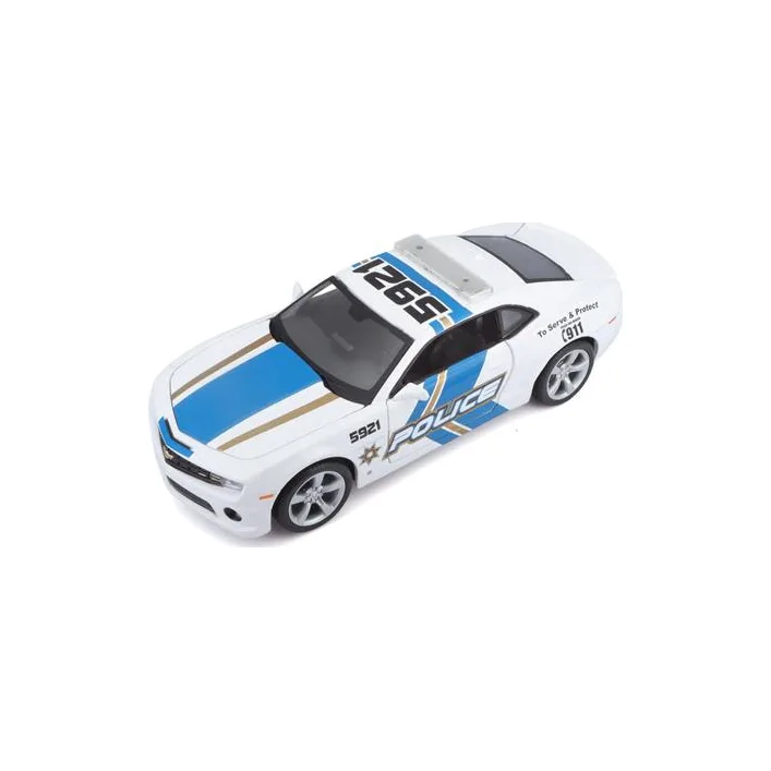 Автомодель Maisto 2010 Chevrolet Camaro SS RS Police білий 1:24 (31208 white)