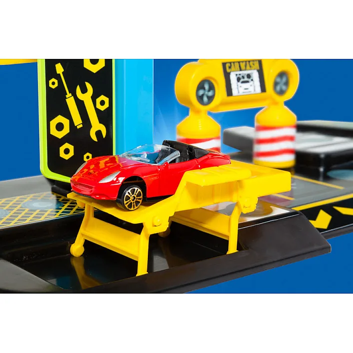 Игрушечный набор Паркинг 4 этажа и дорожки Molto (74045)