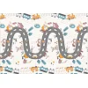 Килимок розкладний дитячий 200 x 150 x 1 см Nukido NK-341 Потяг-Цифри