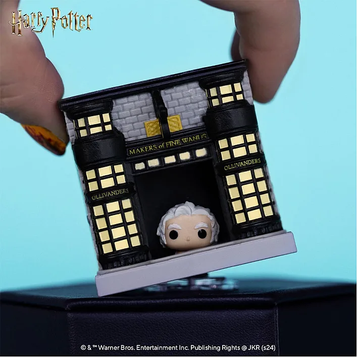 Набор фигурок Bitty Pop! Town серии Гарри Поттер - Олливандер и магазин волшебных палочек