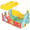 Манеж-поїзд + м'ячі Fisher-Price Bestway 93537, 132 x 94 x 89 см - різнокольоровий