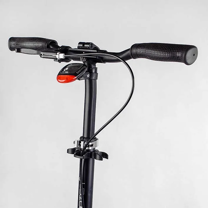 Самокат алюминиевый "Best Scooter" 49804 (2) колеса PU, ФАРА, зажим руля, d передних колес - 230мм, d задних колес 200мм, 1 амортизатор передний