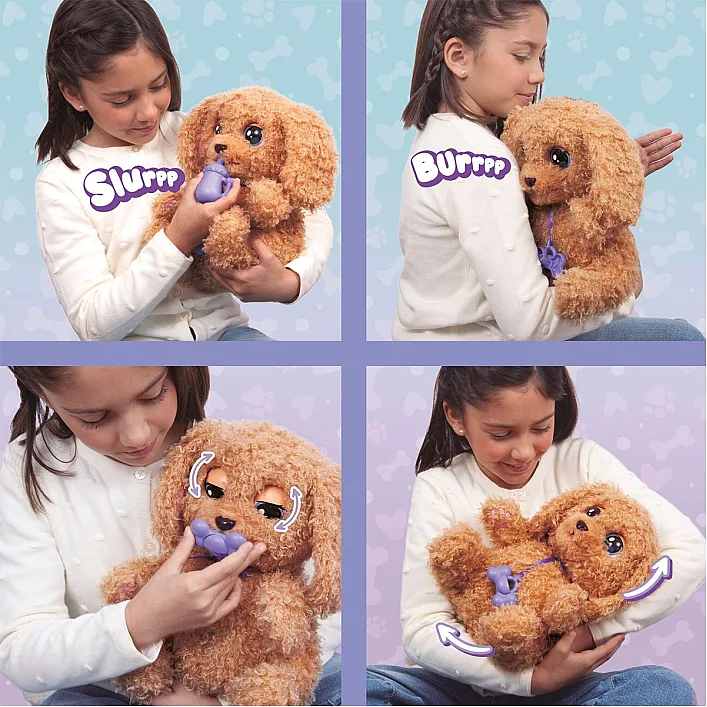 Интерактивная игрушка 921153IM BABY PAWS – ИГРАТЕЛЬНАЯ ЩЕНКА ЛАБРАДУДЛЯ (с аксес.) (Мяк4965)