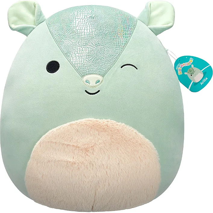 Мягкая игрушка Squishmallows – Броненосец Арилла (40 cm)