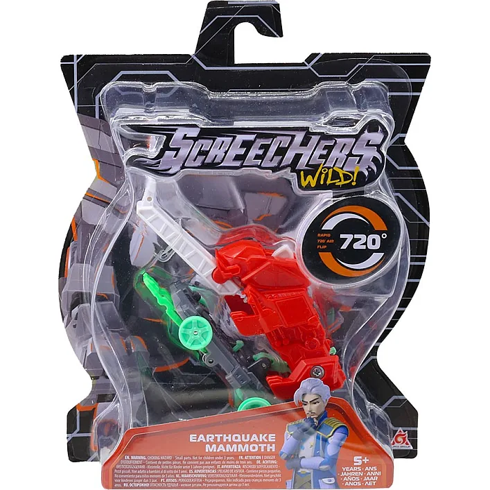 Машинка-трансформер SCREECHERS WILD! S4 L0 - Эрсквейк мемес