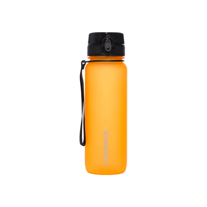 Бутылка для воды UZSPACE 3053(Orange) 800 мл, оранжевая