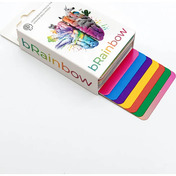Карточная игра bRainbow FGS64, 60 карточек, на украинском языке