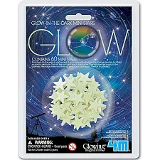 Набор светящихся наклеек 4M Мини-звезды, 60 шт. (00-05221)
