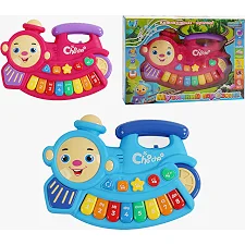 Пианино музыкальное 58367 (60) "WToys", ОСВУЧЕНИЕ УКРАИНСКИМ ЯЗЫКОМ, музыкальные ноты, цифры, мелодии, песни, подсветка, в коробке