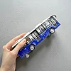 Автобус металопластик, (ЧЕРВОНИЙ)