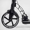 Самокат двухколесный "Best Scooter" 24215-B (2) ФАРА, переднее колесо PU 230 мм, заднее колесо 200мм, 2 амортизатора, дисковый тормоз, зажим руля