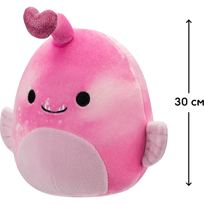 Мягкая игрушка Squishmallows – Рыба-удильщик Си (30 cm)