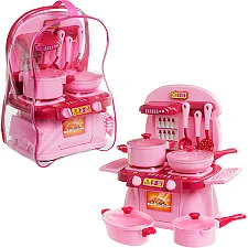 Игровой набор Кухня "Cooking Plate with Dishes" Юника 71719, 10 предметов