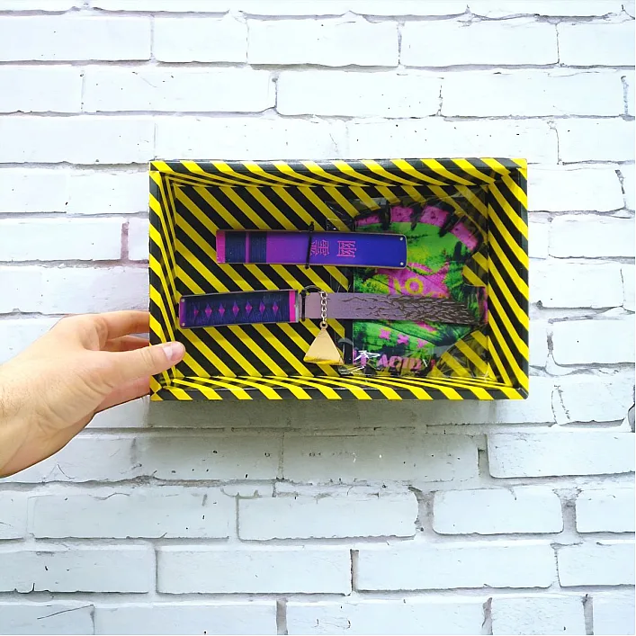 BOX сувенірний набір ножів "Танто Рестлесс"
