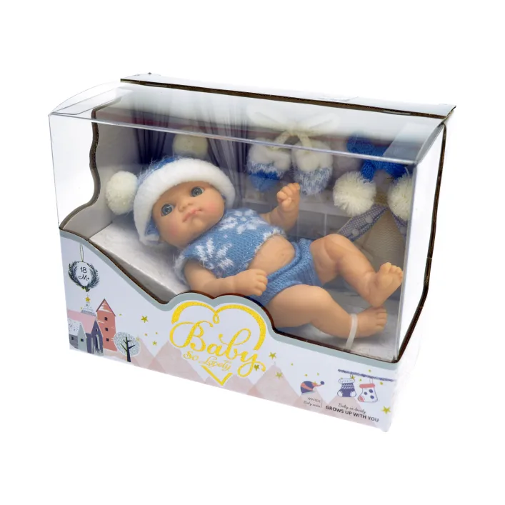 Пупс "Baby so lovely" в коробке 240-1 р.21,5*11,5*16см (Лял2401)